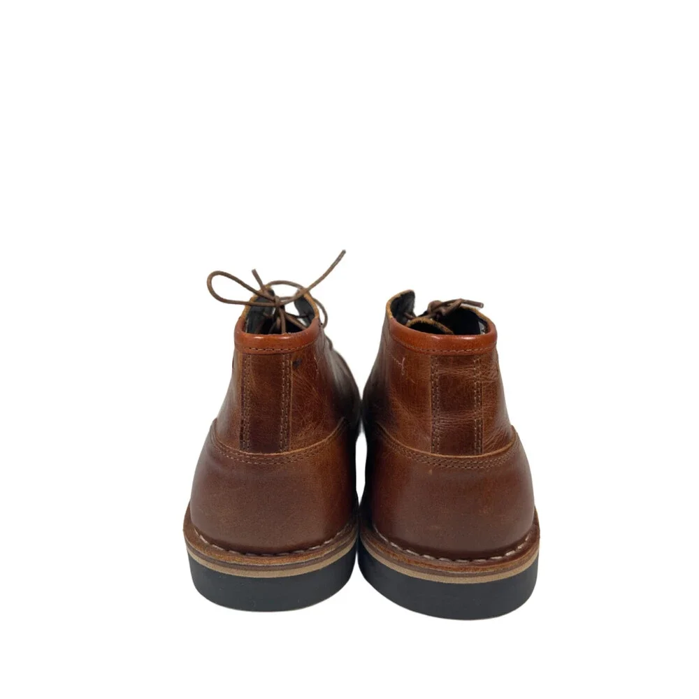 Steve Madden Men's Brown Leather Harken Ankle Chukka Boots - 13